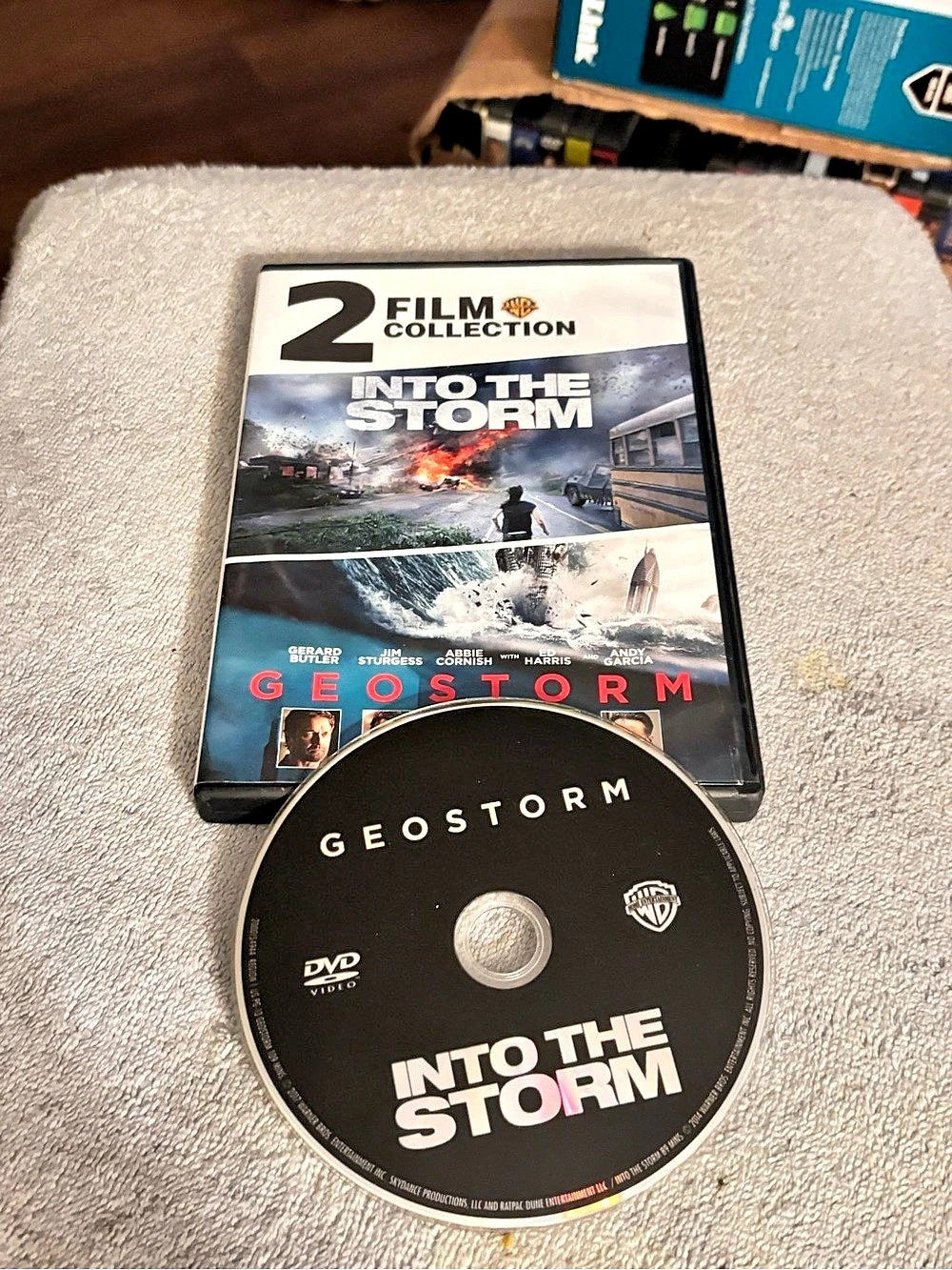 Warner Bros. Geostorm / Into the Storm 2-Film Collection. DVD 2-Film Collection